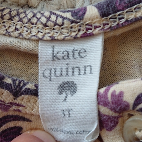 Kate Quinn Folk Floral Prairie Dress SIZE 3T - Picture 12 of 13